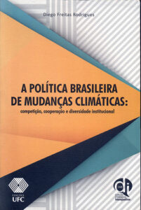 Capa do livro A política brasileira de mudanças climáticas